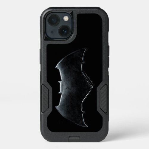 Justice League  Metallic Batman Symbol iPhone 13 Case