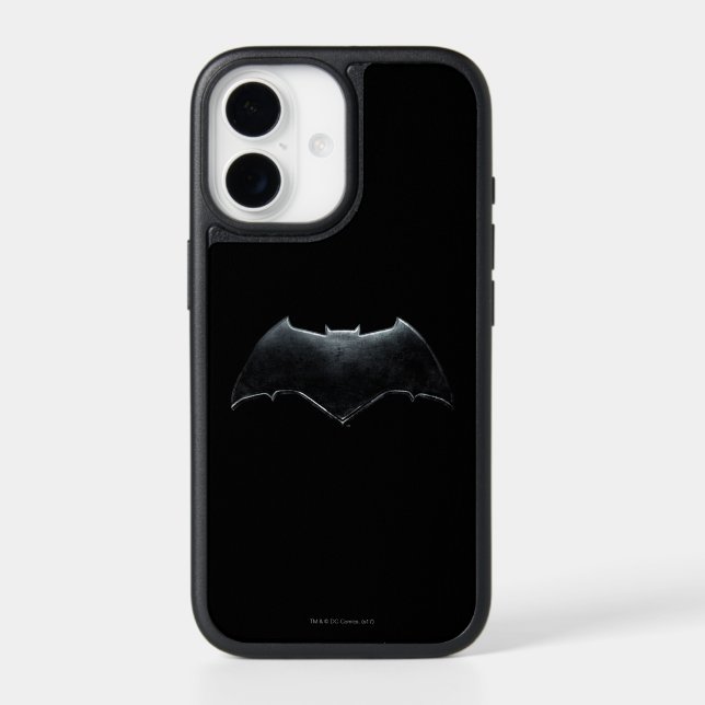 Justice League | Metallic Batman Symbol Otterbox iPhone Case (Back)