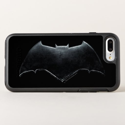 Justice League | Metallic Batman Symbol OtterBox Symmetry iPhone 8 Plus/7 Plus Case