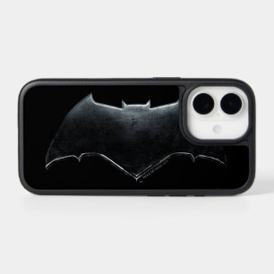Justice League   Metallic Batman Symbol iPhone 17 Case