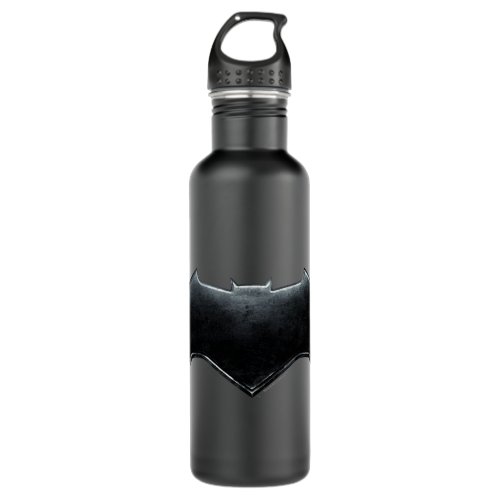 Justice League  Metallic Batman Symbol Stainless Steel Water Bottle