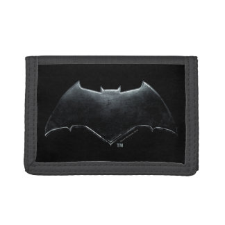 Justice League | Metallic Batman Symbol Tri-fold Wallet
