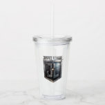 Justice League | Metallic JL Shield Acrylic Tumbler