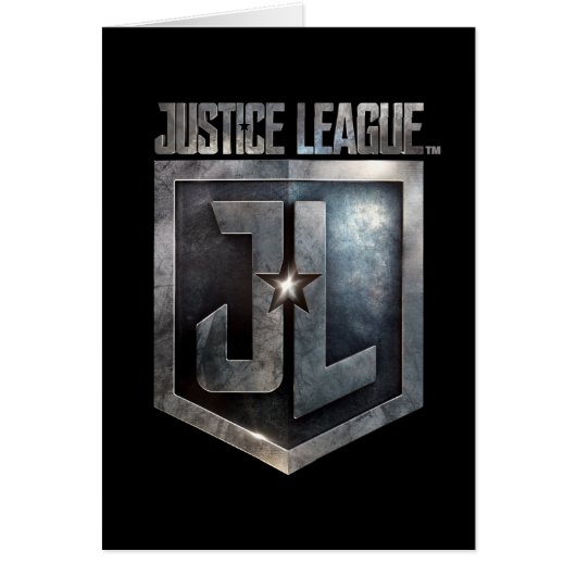 Justice League | Metallic JL Shield Cards (Front)
