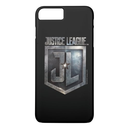 Justice League | Metallic JL Shield iPhone 8 Plus/7 Plus Case