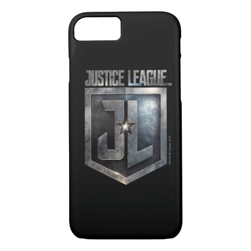 Justice League | Metallic JL Shield iPhone 8/7 Case