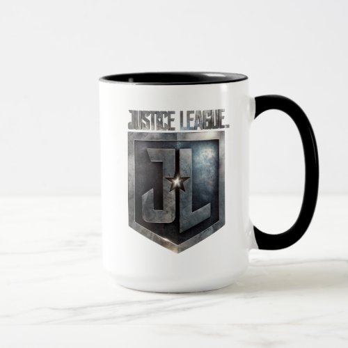 Justice League  Metallic JL Shield Mug