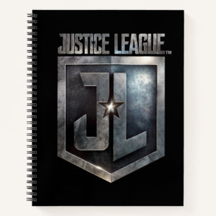 Justice League Metallic JL Shield Notebook