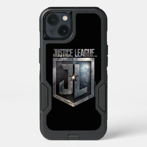 Justice League  Metallic JL Shield iPhone 13 Case