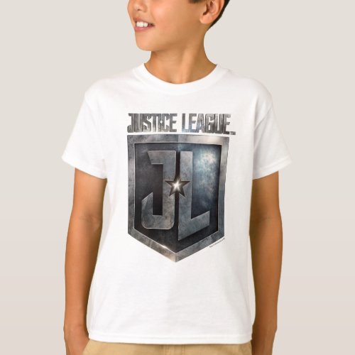 Justice League  Metallic JL Shield T_Shirt
