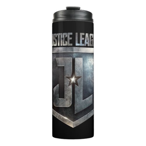 Justice League  Metallic JL Shield Thermal Tumbler
