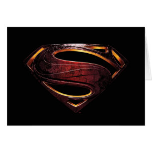 Justice League   Metallic Superman Symbol Cards