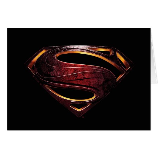 Justice League | Metallic Superman Symbol Cards (Front Horizontal)