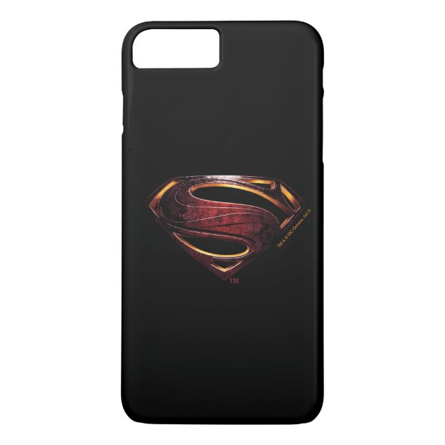 Justice League | Metallic Superman Symbol Case-Mate iPhone Case (Back)