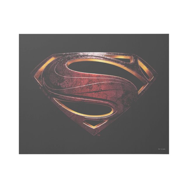 Justice League | Metallic Superman Symbol Gallery Wrap (Front)