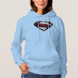 Justice League | Metallic Superman Symbol Hoodie