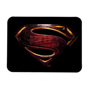 Justice League | Metallic Superman Symbol Magnet