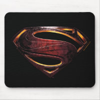Justice League | Metallic Superman Symbol Mouse Pad