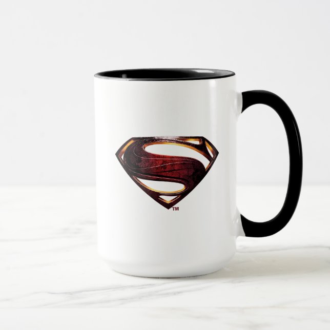 Justice League | Metallic Superman Symbol Mug (Right)