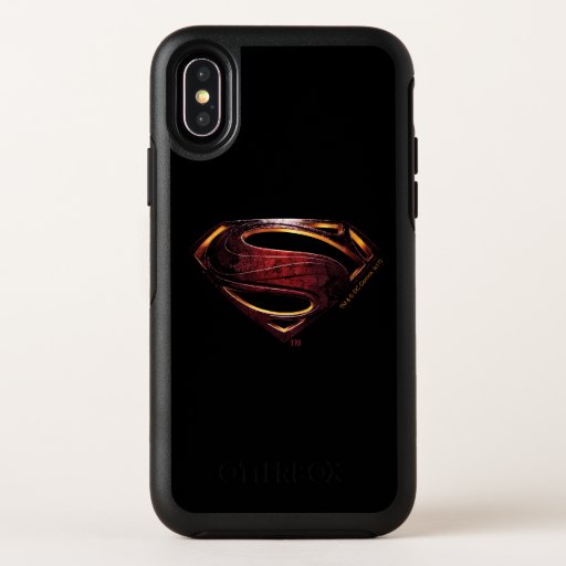 Justice League | Metallic Superman Symbol OtterBox Symmetry iPhone X Case