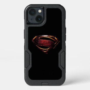 Justice League   Metallic Superman Symbol iPhone 13 Case