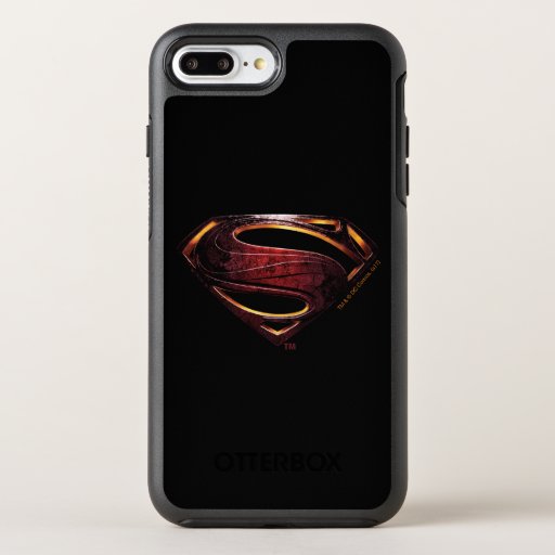 Justice League | Metallic Superman Symbol OtterBox Symmetry iPhone 8 Plus/7 Plus Case