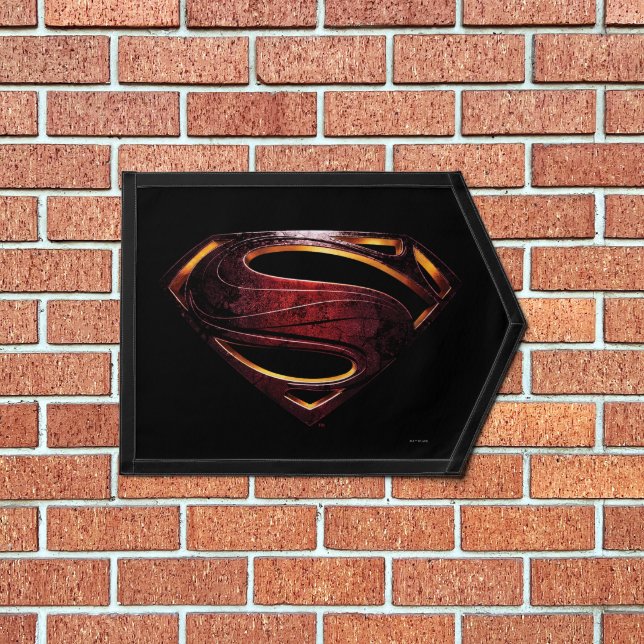 Justice League | Metallic Superman Symbol Pennant (Insitu 1)