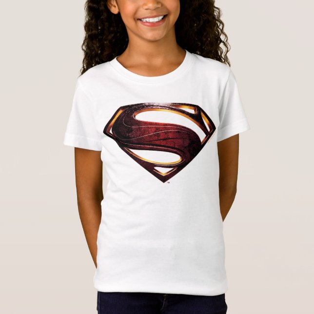 Justice League | Metallic Superman Symbol T-Shirt (Front)