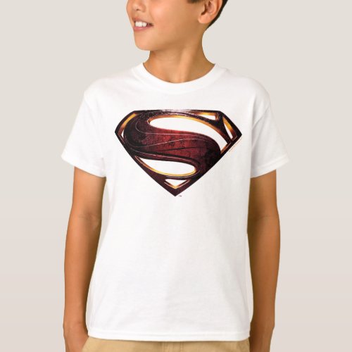 Justice League  Metallic Superman Symbol T_Shirt