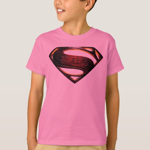 Justice League  Metallic Superman Symbol T_Shirt