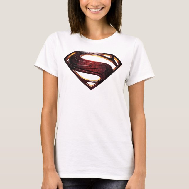 Justice League | Metallic Superman Symbol T-Shirt (Front)