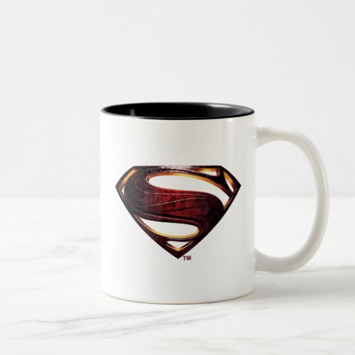 Justice League  Metallic Superman Symbol Two_Tone Coffee Mug