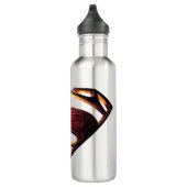 Justice League | Metallic Superman Symbol Water Bottle (Right)