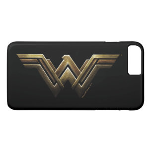 Justice League   Metallic Wonder Woman Symbol iPhone 8 Plus/7 Plus Case