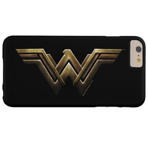 Justice League  Metallic Wonder Woman Symbol Barely There iPhone 6 Plus Case