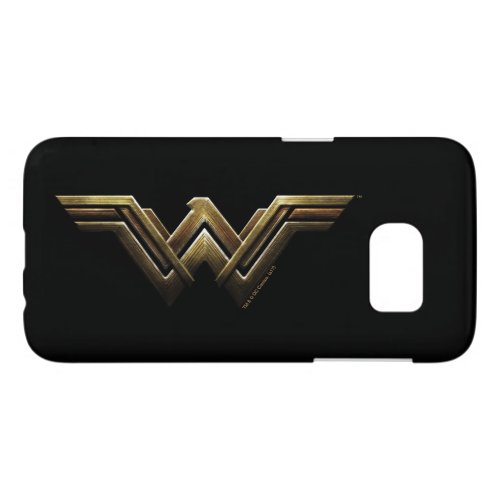 Justice League  Metallic Wonder Woman Symbol Samsung Galaxy S7 Case