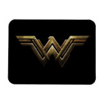 Justice League | Metallic Wonder Woman Symbol Magnet at Zazzle