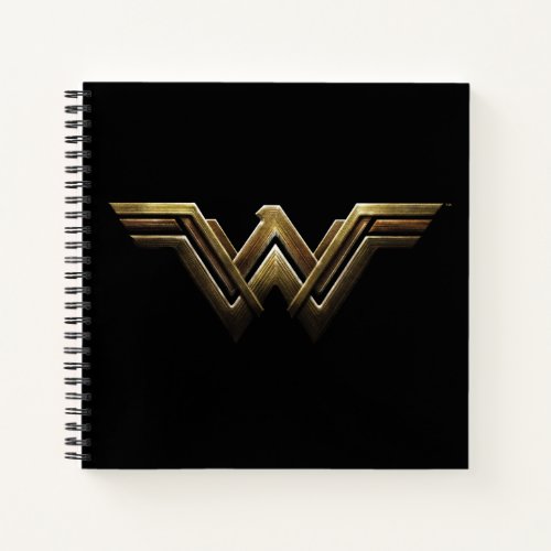 Justice League  Metallic Wonder Woman Symbol Notebook