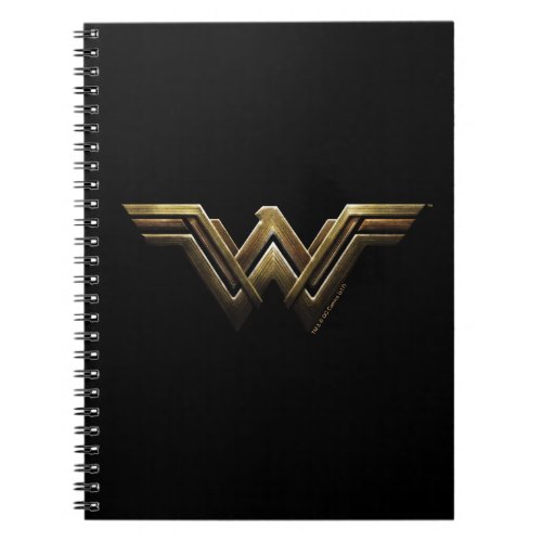 Justice League  Metallic Wonder Woman Symbol Notebook