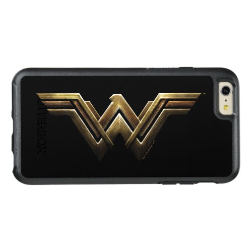Justice League  Metallic Wonder Woman Symbol OtterBox iPhone 66s Plus Case