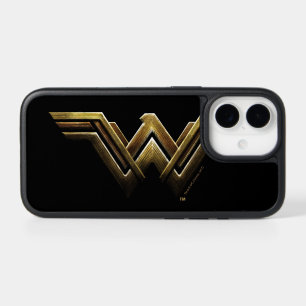 Justice League Metallic Wonder Woman Symbol iPhone 17 Case
