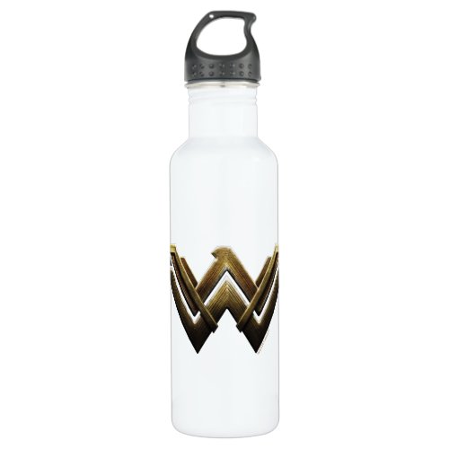 Justice League  Metallic Wonder Woman Symbol Stainless Steel Water Bottle