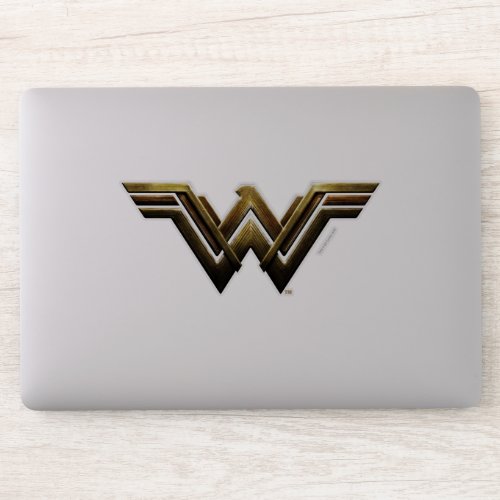 Justice League  Metallic Wonder Woman Symbol Sticker