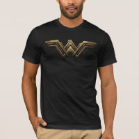 Justice League | Metallic Wonder Woman Symbol T-Shirt