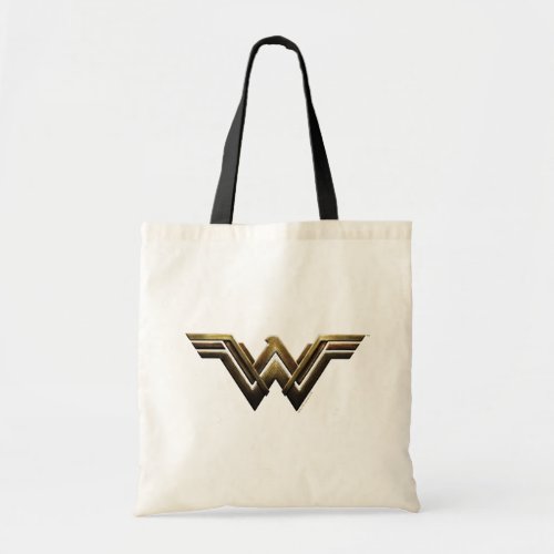 Justice League  Metallic Wonder Woman Symbol Tote Bag