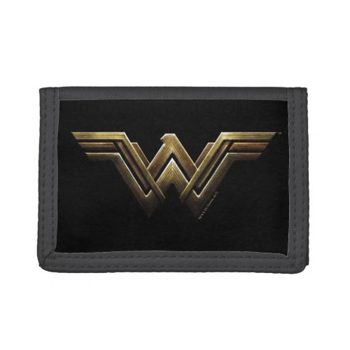 Justice League  Metallic Wonder Woman Symbol Tri_fold Wallet