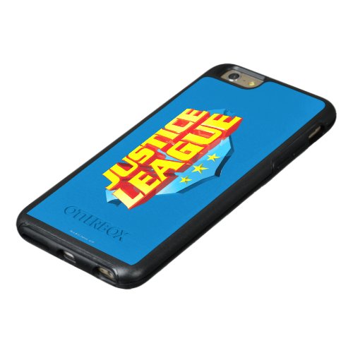 Justice League Name and Shield Logo OtterBox iPhone 66s Plus Case