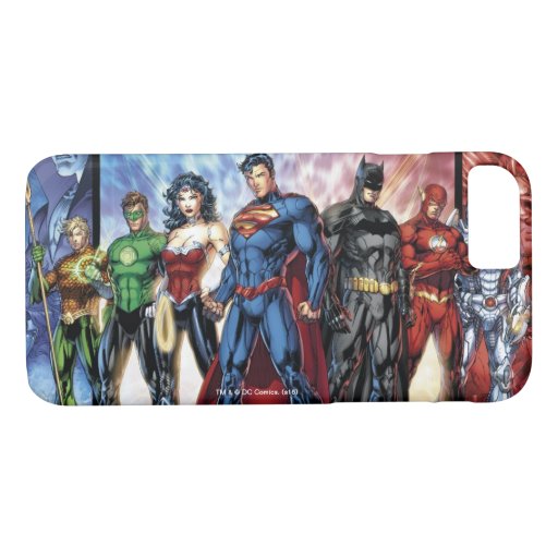 Justice League | New 52 Justice League Line Up iPhone 8/7 Case