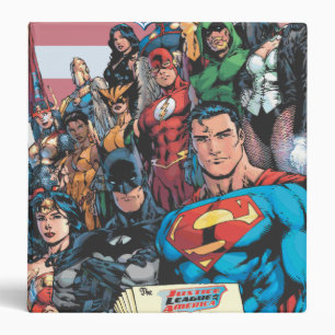 Justice League of America First Issue 3 Ring Binder