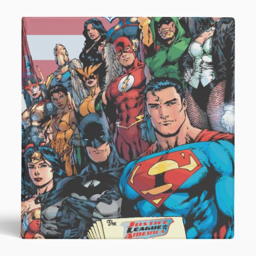 Justice League of America First Issue 3 Ring Binder